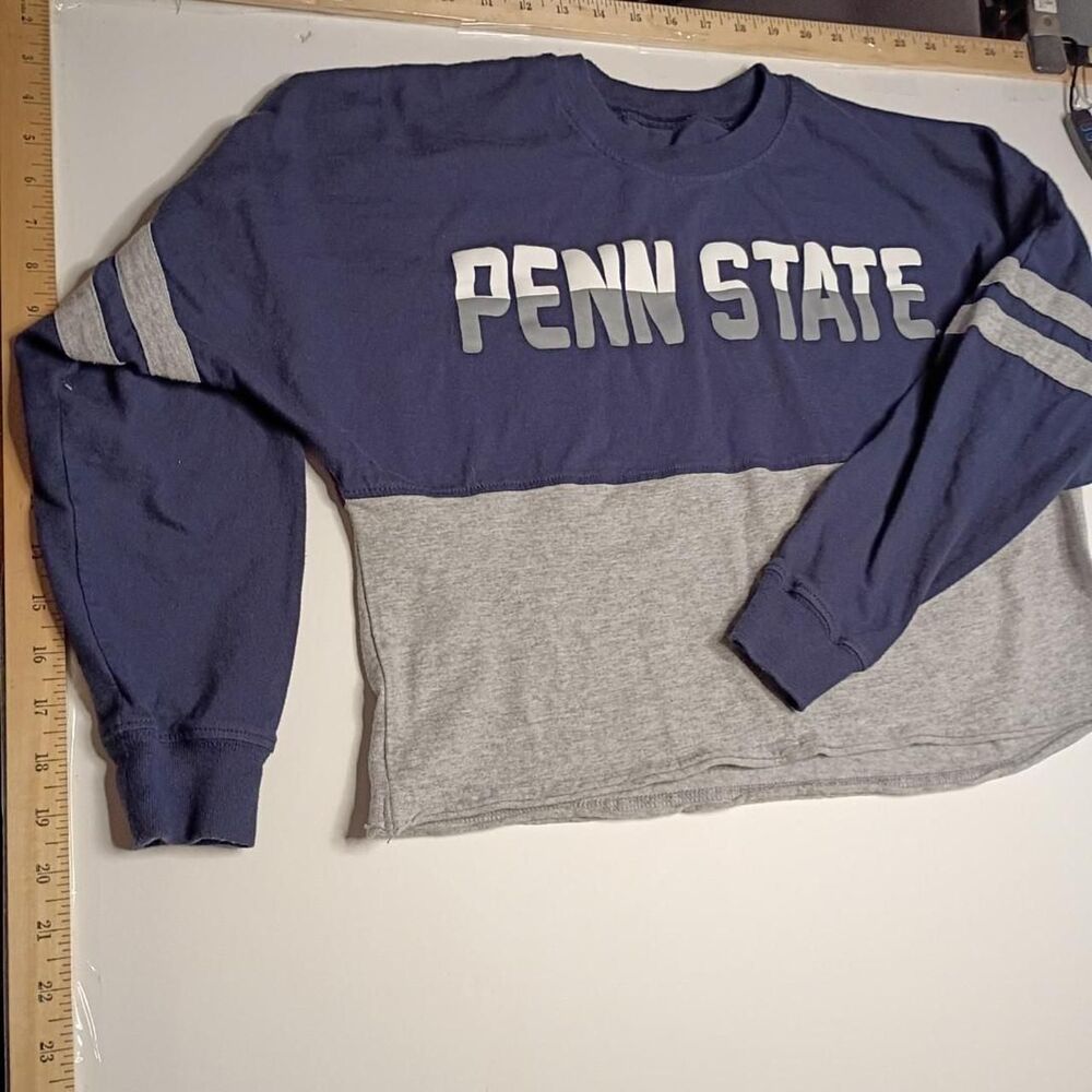 Ncaa Women's Grey and Blue Shirt